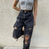 Ladies Jeans Ripped Holes Are Thinner Ladies Jeans Trousers Women Trousers - ROUTINE FASHION